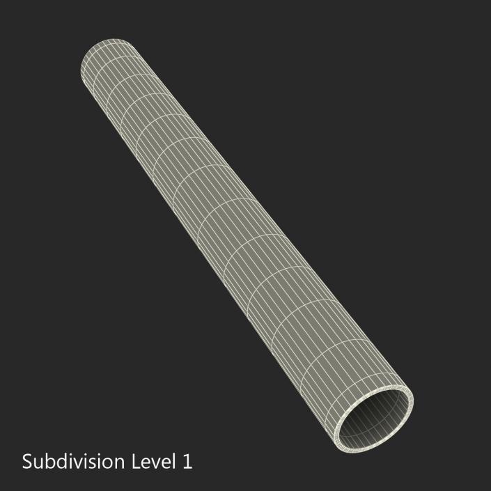 3D Iron Pipe 5