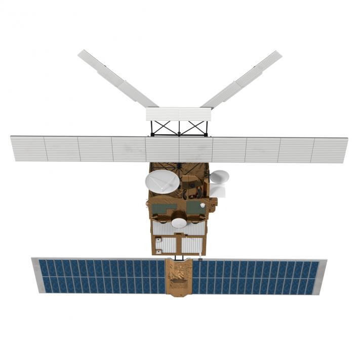 European Remote Sensing Satellite ERS-2 3D model