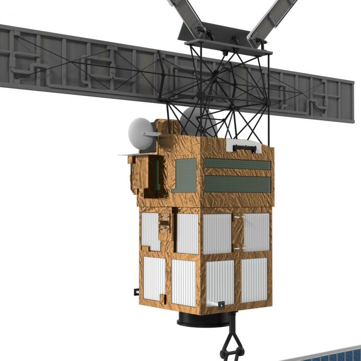 European Remote Sensing Satellite ERS-2 3D model