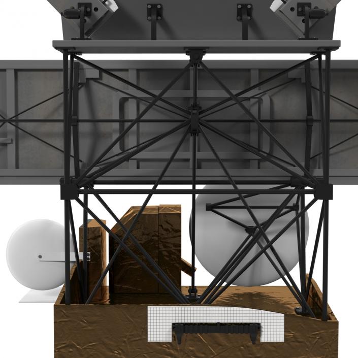 European Remote Sensing Satellite ERS-2 3D model