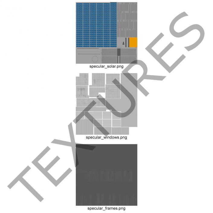 European Remote Sensing Satellite ERS-2 3D model