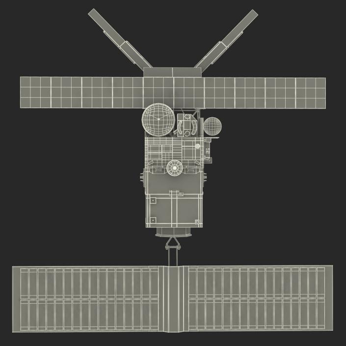 European Remote Sensing Satellite ERS-2 3D model