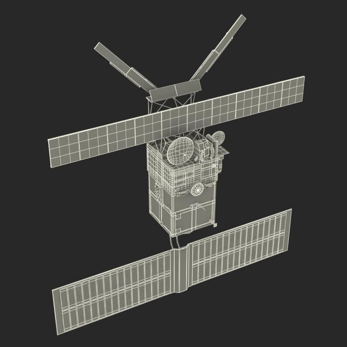 European Remote Sensing Satellite ERS-2 3D model