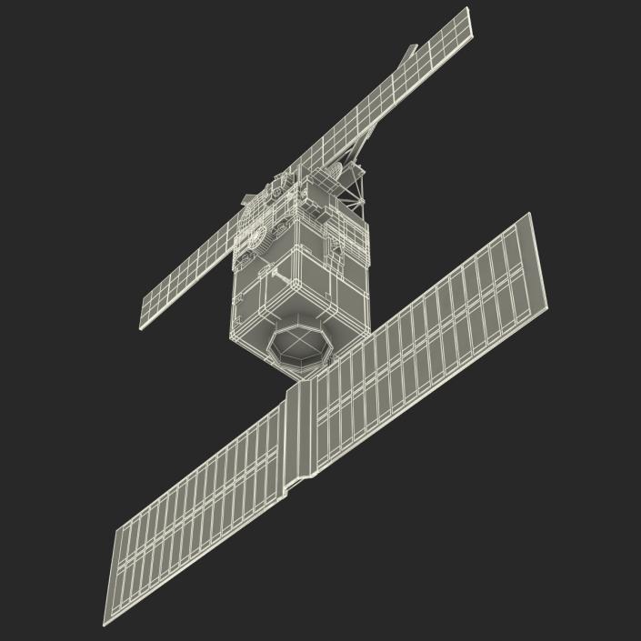 European Remote Sensing Satellite ERS-2 3D model