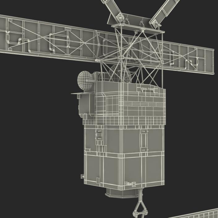 European Remote Sensing Satellite ERS-2 3D model