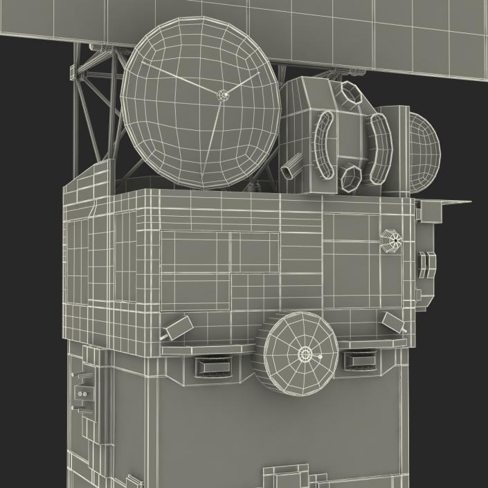 European Remote Sensing Satellite ERS-2 3D model