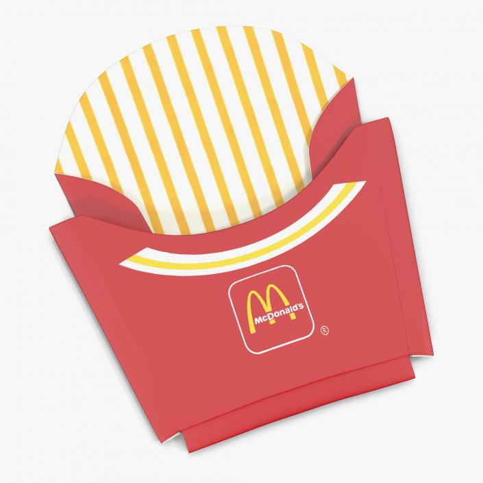 3D model Mcdonalds Packaging Collection