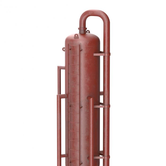 3D model Vertical Oil and Gas Separator