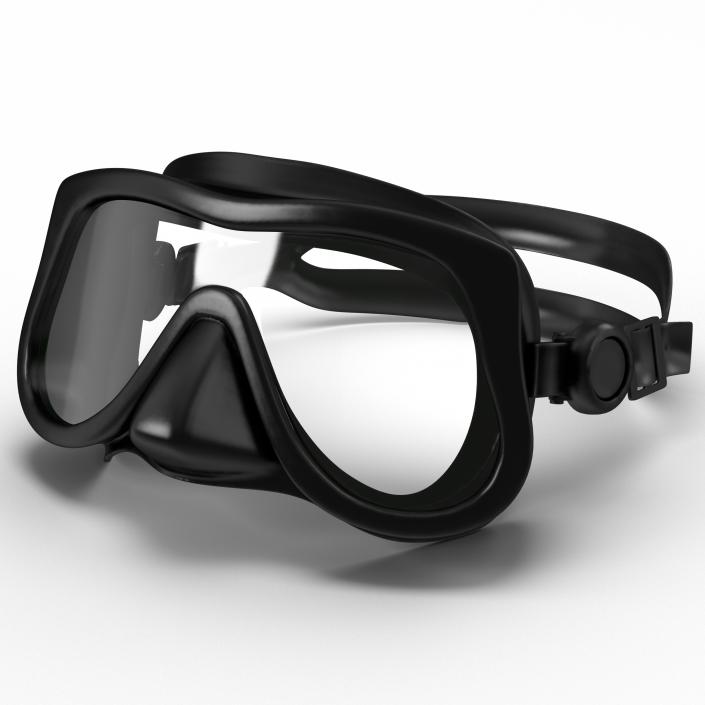 Scuba Mask 4 3D