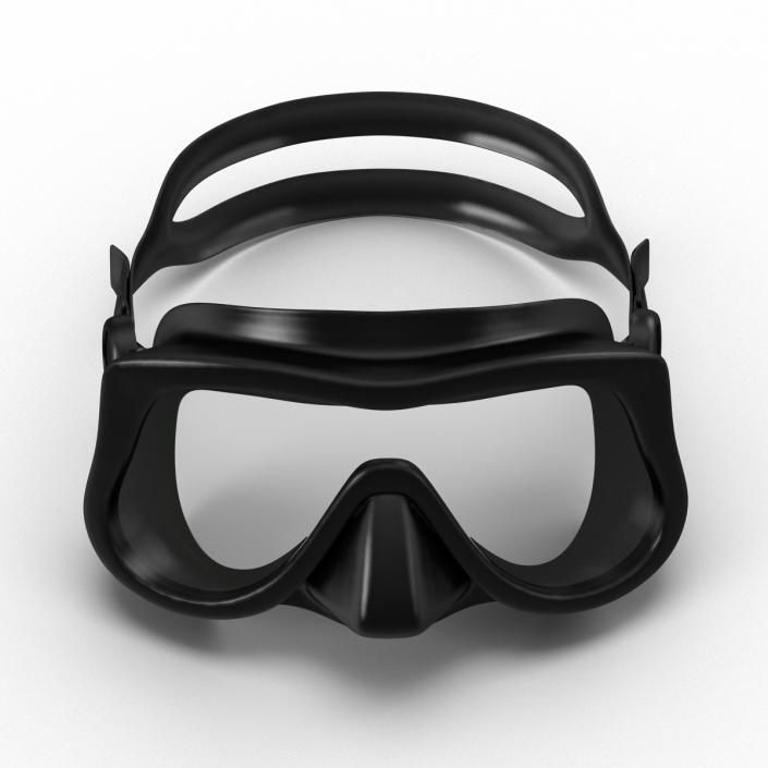 Scuba Mask 4 3D