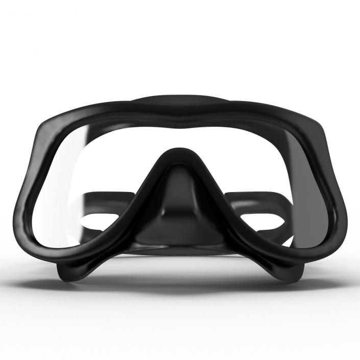 Scuba Mask 4 3D