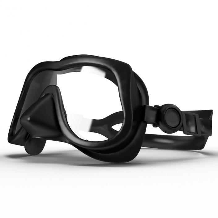 Scuba Mask 4 3D