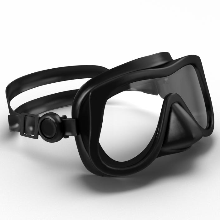 Scuba Mask 4 3D