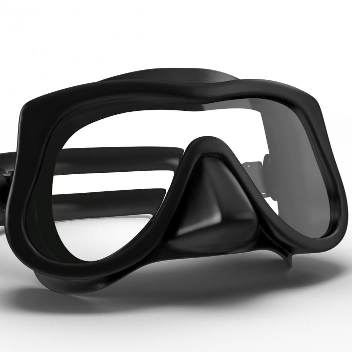 Scuba Mask 4 3D