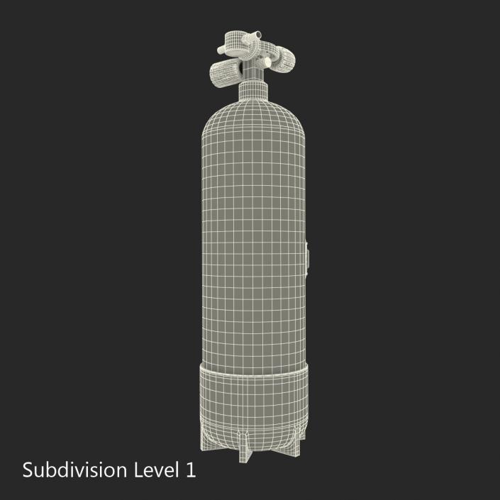 3D model Scuba Tank