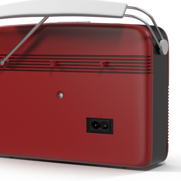 Retro Radio Generic 3D model