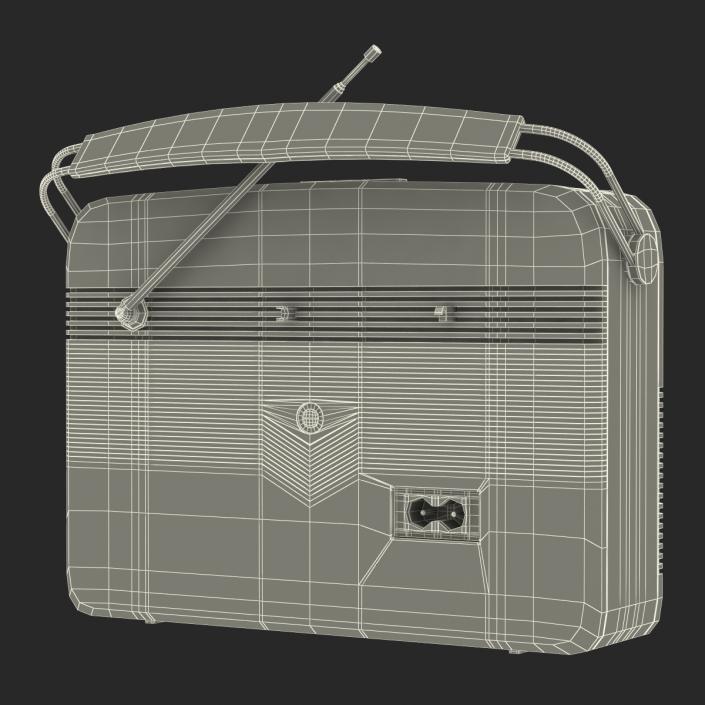 Retro Radio Generic 3D model