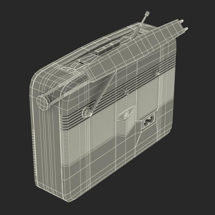 Retro Radio Generic 3D model