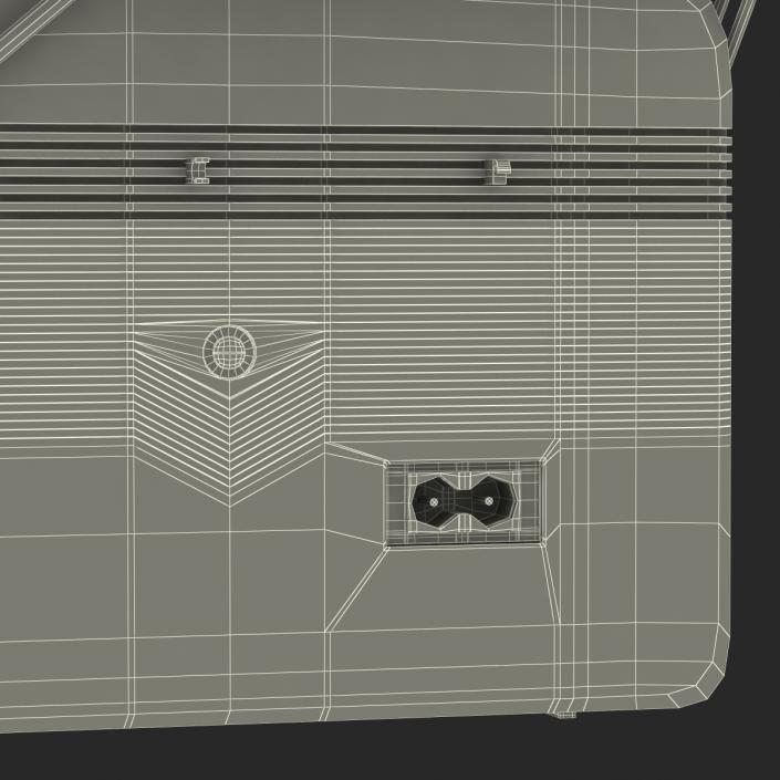 Retro Radio Generic 3D model