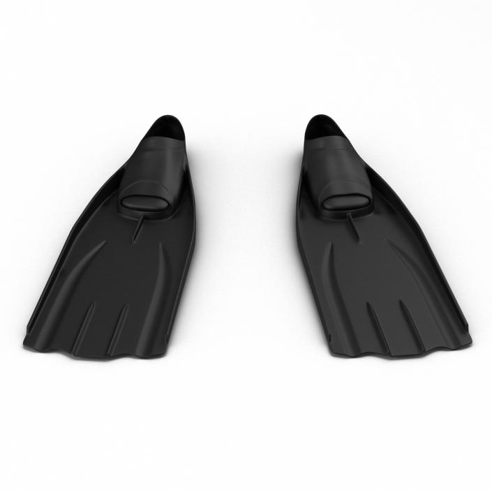 Swim Fins 3D model