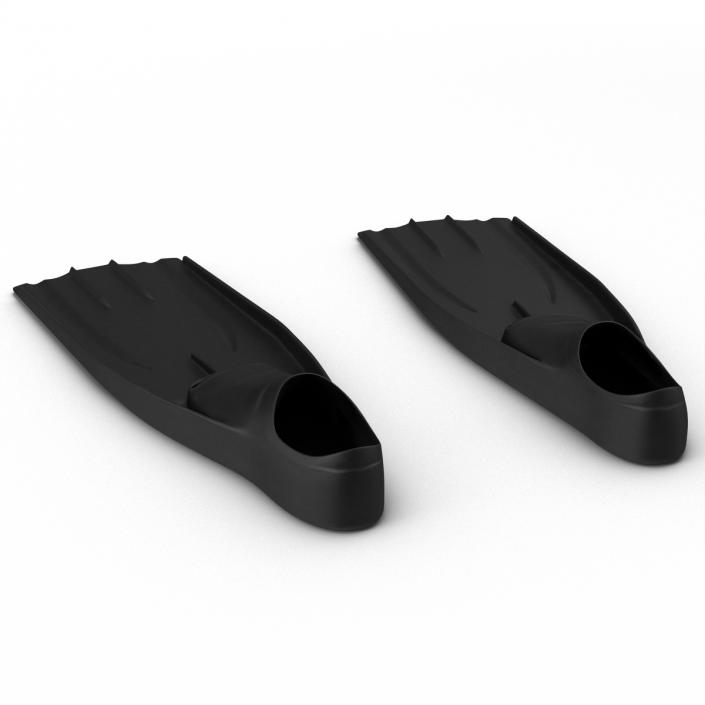 Swim Fins 3D model