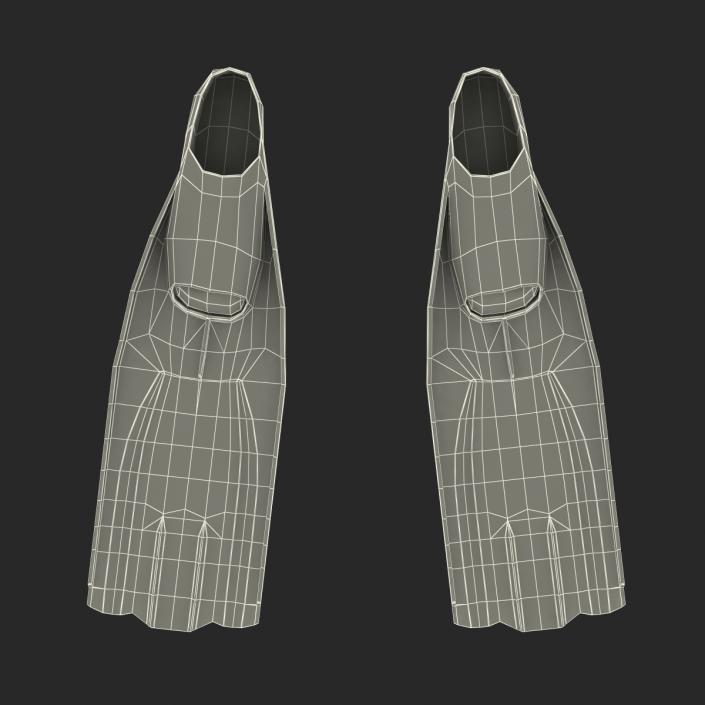 Swim Fins 3D model