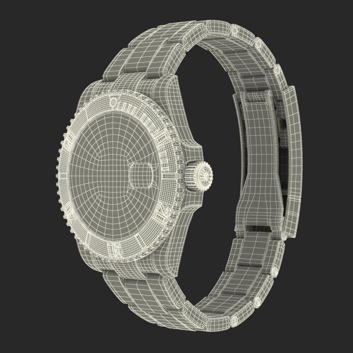 Rolex Submariner Date 2 Green Dial 3D model