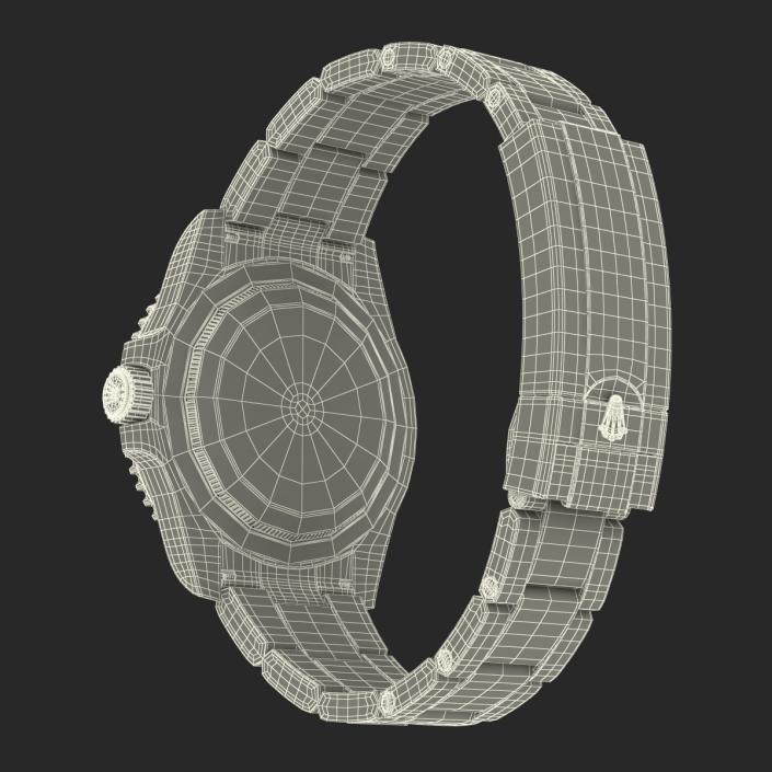 Rolex Submariner Date 2 Green Dial 3D model