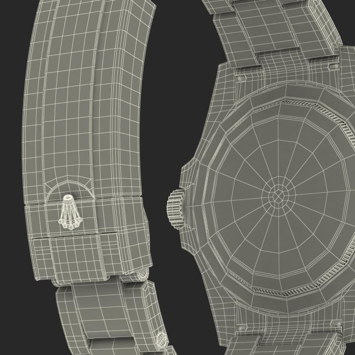 Rolex Submariner Date 2 Green Dial 3D model