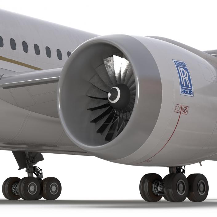 Boeing 787-3 Dreamliner United Airlines 3D model