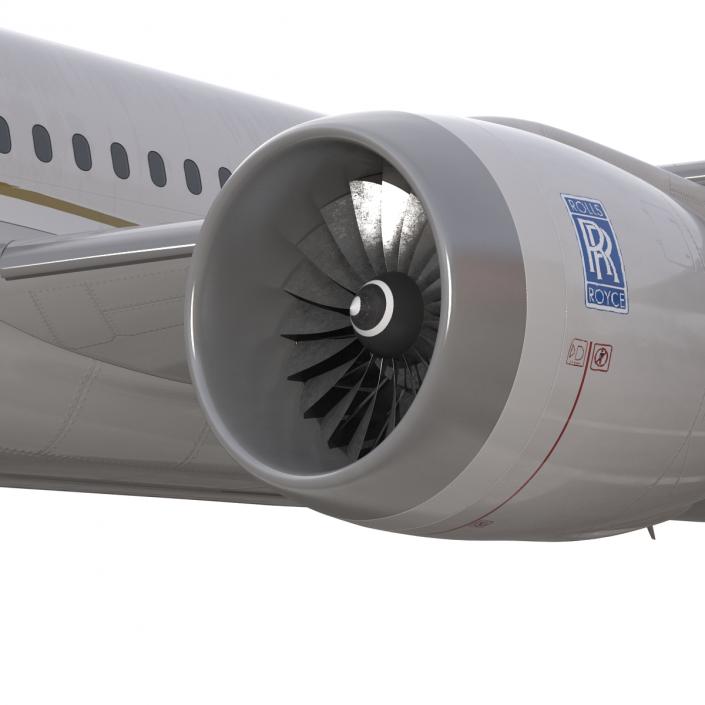 Boeing 787-3 Dreamliner United Airlines 3D model