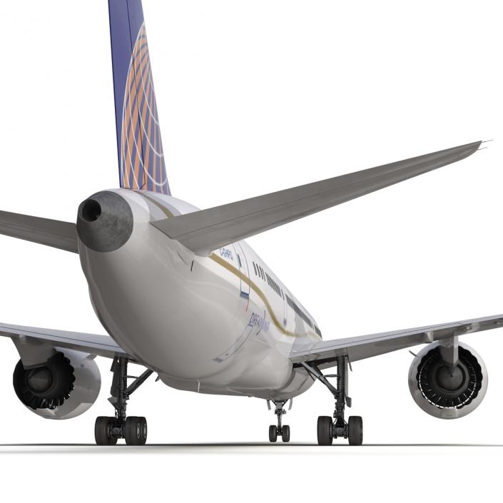 Boeing 787-3 Dreamliner United Airlines 3D model