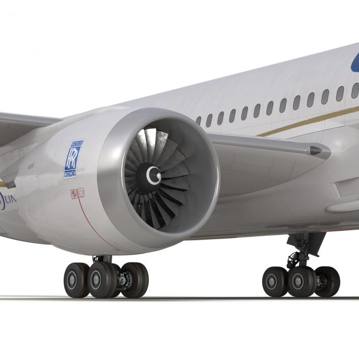 Boeing 787-3 Dreamliner United Airlines 3D model