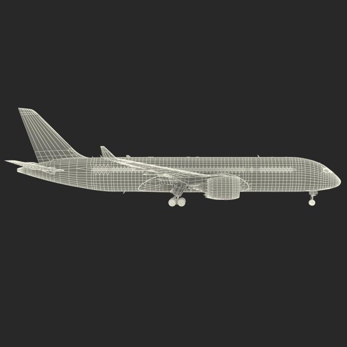 Boeing 787-3 Dreamliner United Airlines 3D model