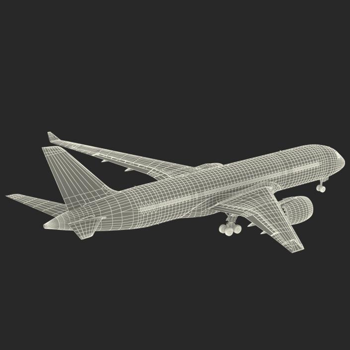 Boeing 787-3 Dreamliner United Airlines 3D model