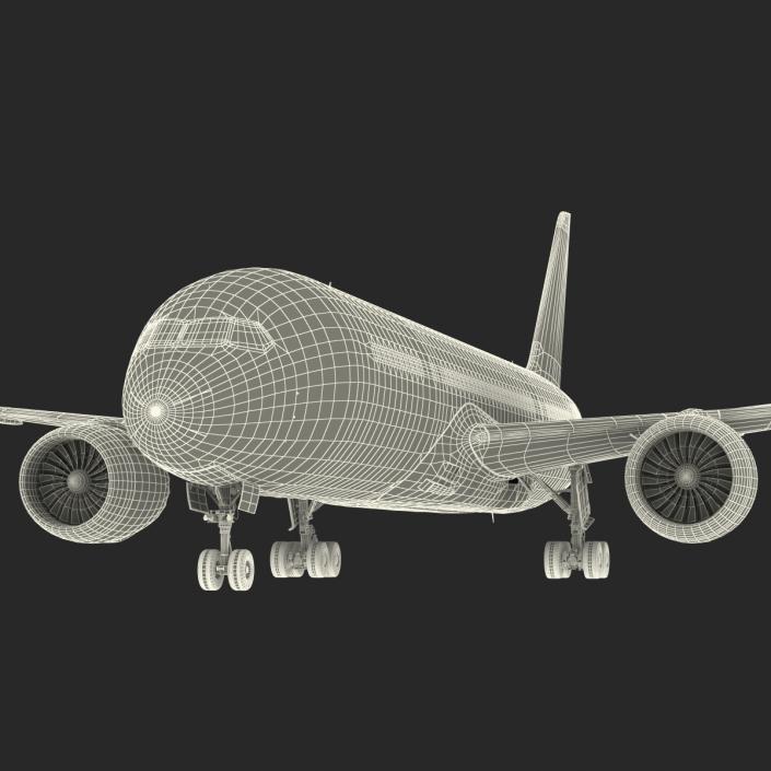 Boeing 787-3 Dreamliner United Airlines 3D model