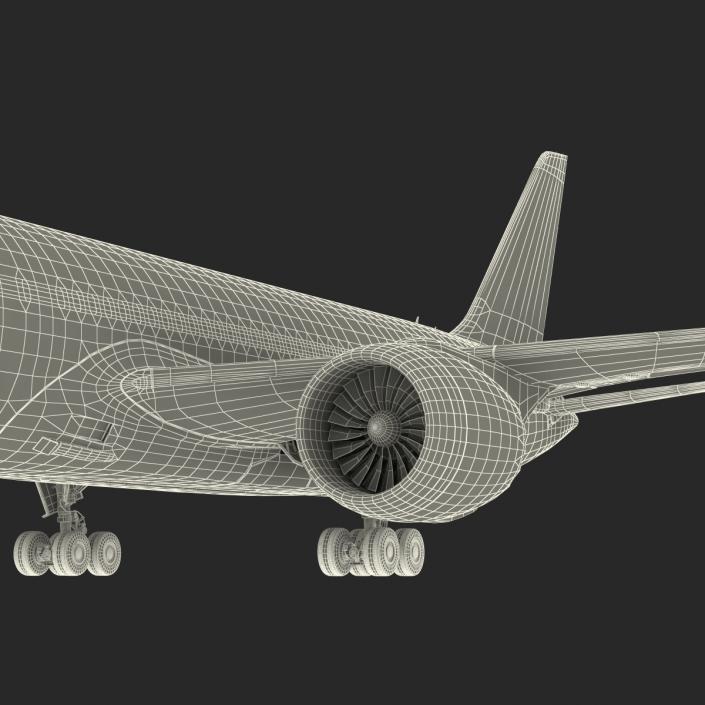 Boeing 787-3 Dreamliner United Airlines 3D model