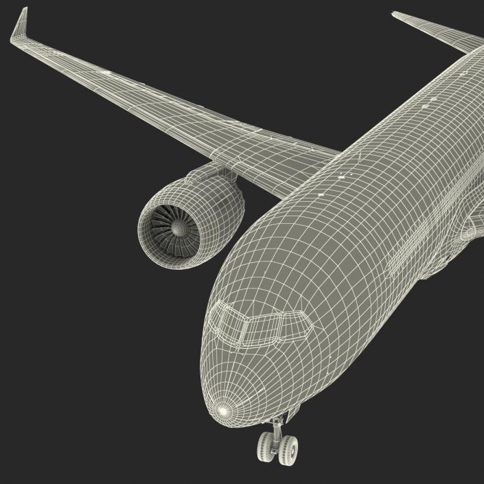 Boeing 787-3 Dreamliner United Airlines 3D model