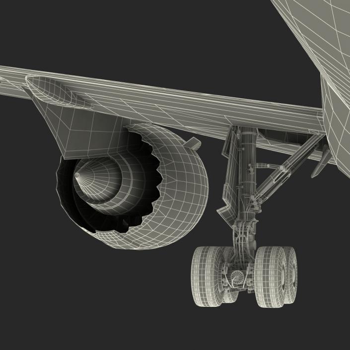 Boeing 787-3 Dreamliner United Airlines 3D model