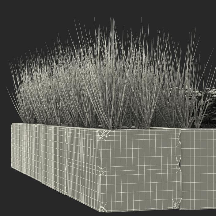 Cinder Block Garden 3D model