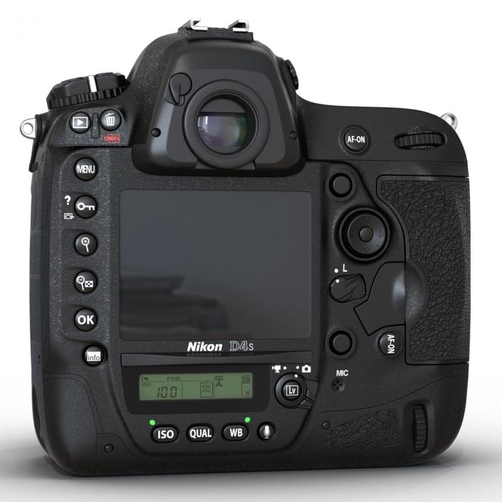 Nikon D4S 3D model