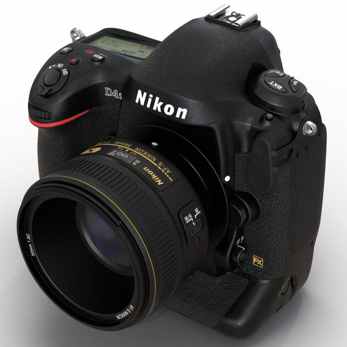 Nikon D4S 3D model