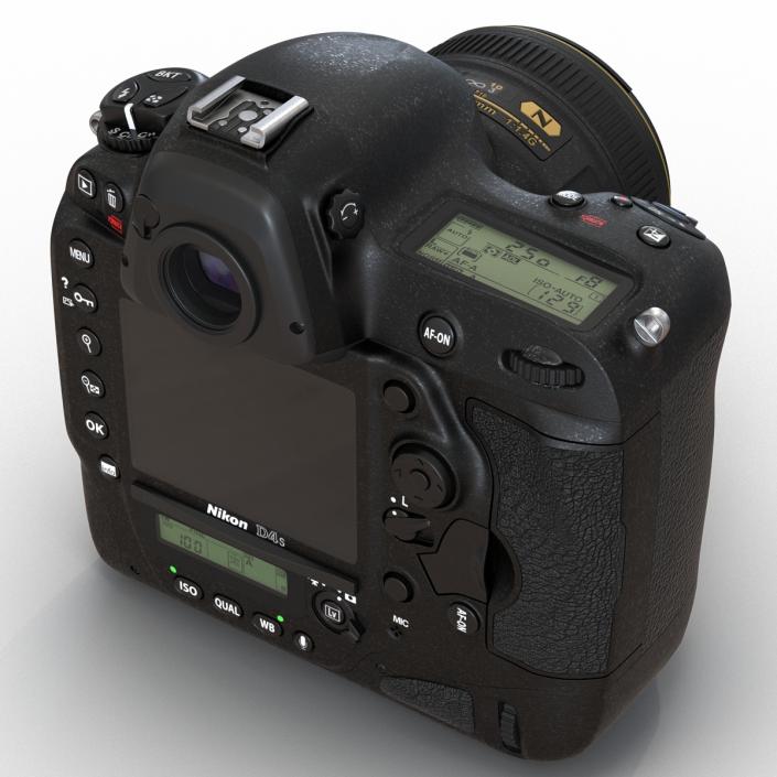 Nikon D4S 3D model