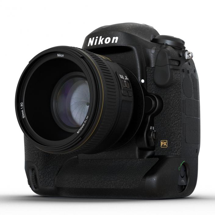 Nikon D4S 3D model