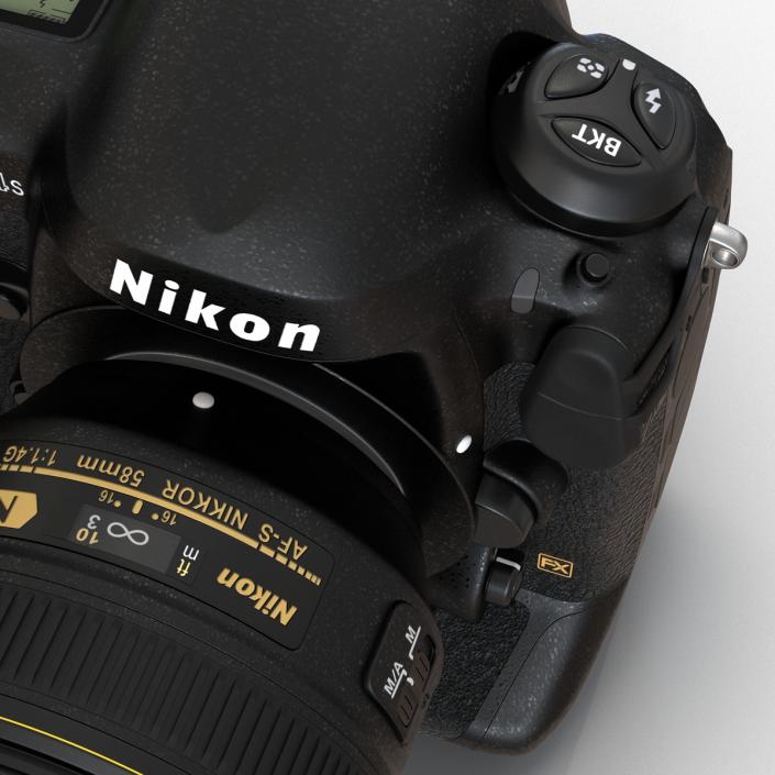 Nikon D4S 3D model