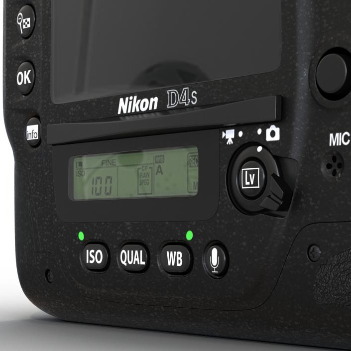 Nikon D4S 3D model