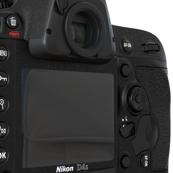 Nikon D4S 3D model