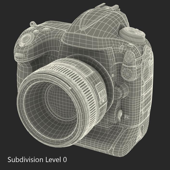 Nikon D4S 3D model