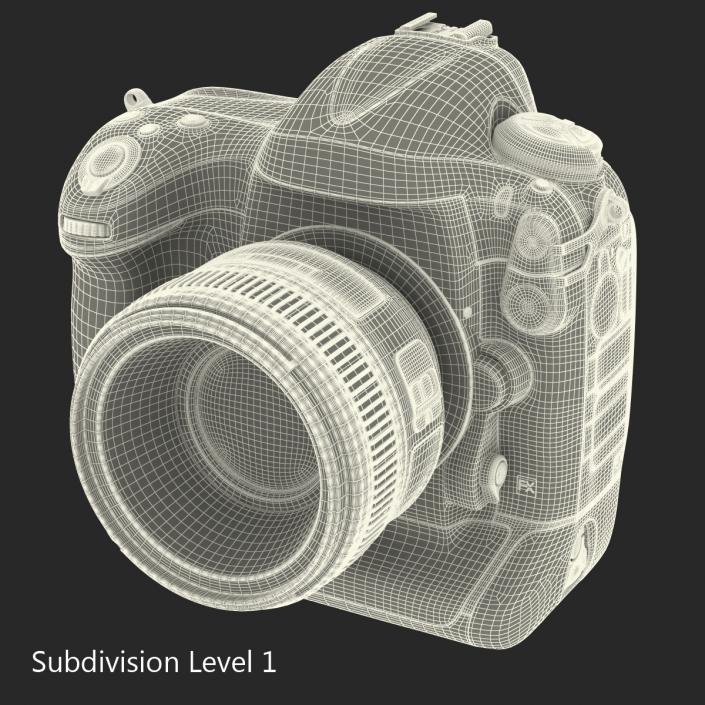 Nikon D4S 3D model