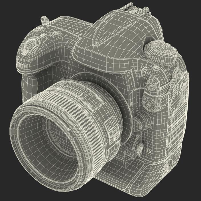 Nikon D4S 3D model